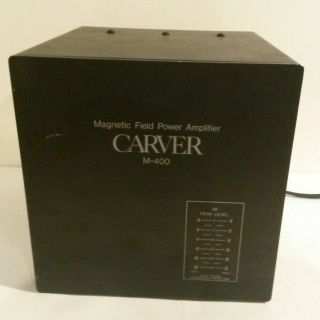 Carver M - 400 Magnetic Field Power Amplifier 2 Channel W/ Z Coupler