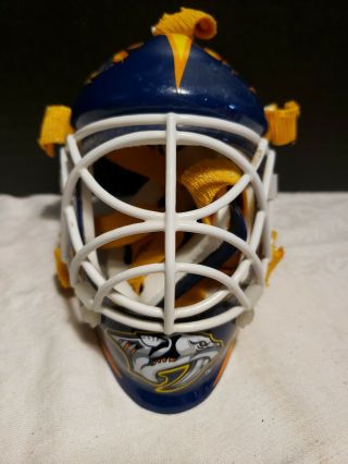 Nashville Predators Mini Goalie Mask/ Helmet Franklin Nhl Sports.