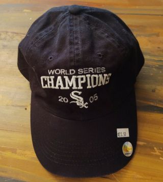 Chicago White Sox Baseball Cap 2005 World Series Hat Adjustable Headmaster Inc.