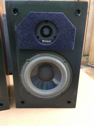 mcintosh XL1 book shelf speakers XL 1 2