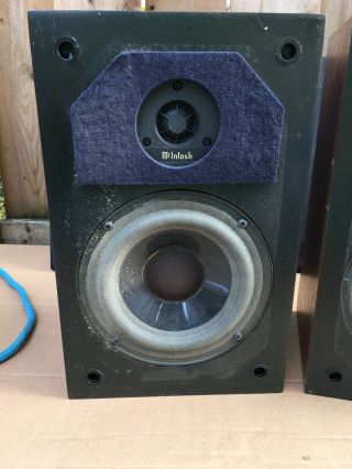 mcintosh XL1 book shelf speakers XL 1 3