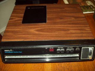 Rca Selectavision Ced Videodisc Player Model Sft 100 & Includes 10 Movies