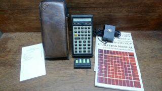 Hp - 41cv " Halfnut " Programmable Vintage Calculator Perfectly