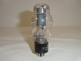 Vintage NOS 1950 ' s Western Electric National Union 350B [] Getter Amplifier Tube 3
