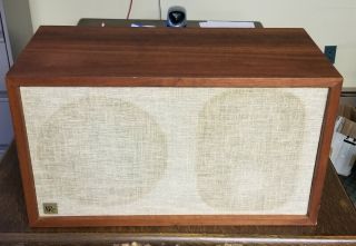Early Acoustic Research Speaker Ar 2ax Pre - 1970 Cloth Surround Woofer Sn 27330