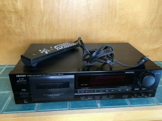 Denon Drm - 740 Cassette Tape Deck 3 Head Player