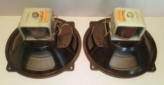 Two Vintage German Rft Ca 9 Inch 22 Cm 1954 Field Coil Full Range Speakers