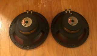 (2) Stephens Trusonic 80 - Fr 16 - Ohm 8 " Full Range Speakers Perfect Cones