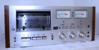 Pioneer Ct - F9191 Stereo Cassette Dolby Tape Deck Cro2 Fecr Real Wood Fix