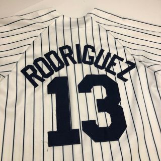 Vintage Alex Rodriguez York Yankees Jersey A - Rod Mlb Majestic Adult Small