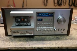 Pioneer Ct - F900 Vintage Cassette Deck Circa 1980 Professionally Restored Nm