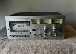 Pioneer Ct - F700 Stereo Cassette Tape Deck Player - Vintage 1978 It Plays
