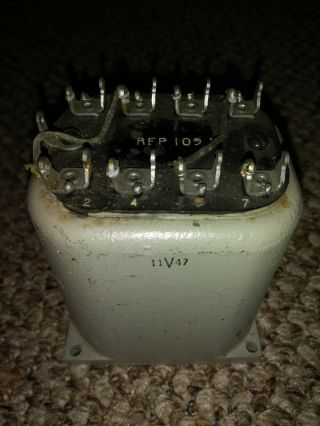 Rare Find 1947 Western Electric Rep 109a Coil Out Relay Ret Bell Union Rail