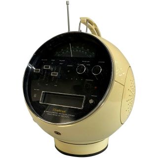 Weltron Space Ball Am/fm Radio / Eight Track Player Model 2001 Circa 1970’s