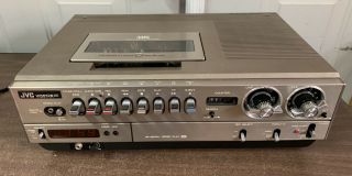 Rare Vintage Vhs Player Jvc Video Cassette Recorder Hr - 3600au Vidstar W/box Read