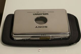 Sony Wm - Ex808hg Chrome Mirror Walkman Cassette Player
