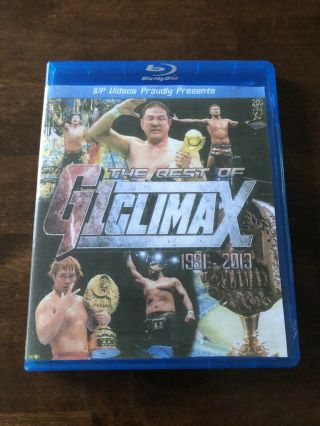 Njpw Best Of The G1 Climax Blu Ray Japan Pro Wrestling Wwe Aew Wwf 1991 - 2013