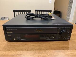 Panasonic Lx - 600 Laserdisc Player Auto Reverse Multi Laser