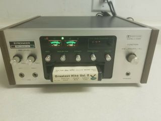 Vintage Pioneer H - R100 Stereo 8 - Track Tape Player W/ Dolby - And