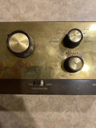 VINTAGE DYNA DYNACO PAS STEREO STEREOPHONIC TUBE PRE AMP PREAMP PREAMPLIFIER 2