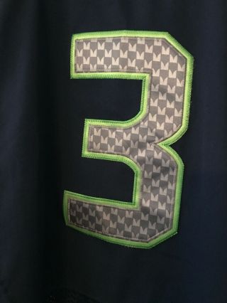 Nike Seattle Seahawks Youth Jersey Size 12/ 3 Russell Wilson 3
