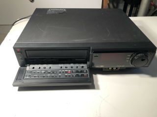 Panasonic Desktop Editor Ag - 1980 Vcr Vhs Video Cassette Recorder Editor