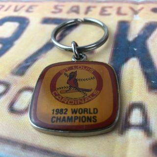 1982 St.  Louis Cardinals World Series Champion Key Chain