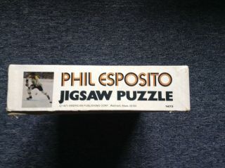 1971 VERY SCARCE HOCKEY.  GREAT PHIL ESPOSITO JIGSAW PUZZLE 2