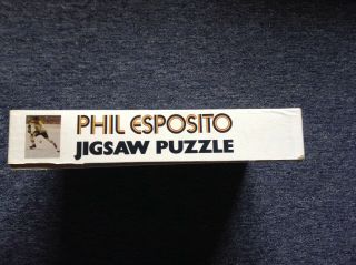 1971 VERY SCARCE HOCKEY.  GREAT PHIL ESPOSITO JIGSAW PUZZLE 3