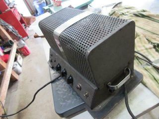 Vintage RCA Victor MI - 12202 - D Tube Amplifier - Powers On 2