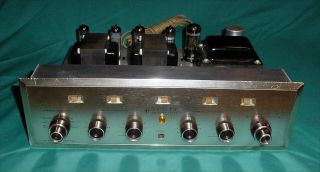 Hh Scott Model 200 Stereo Integrated Tube Amplifier
