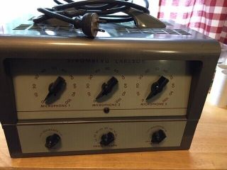 Vintage Stromberg - Carlson Stereo Tube Amplifier (code Model 33) Very.