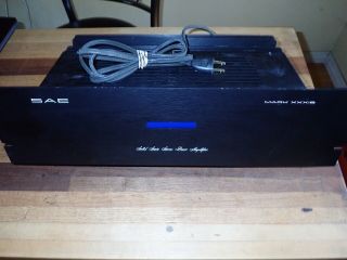 Sae Solid State Stereo Power Amplifier Mark Xxxib Scientific Audio Mk31b