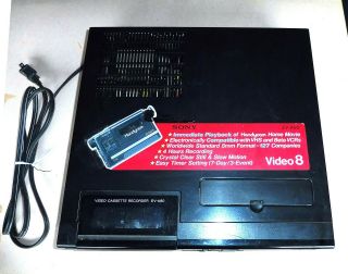 Sony Ev - A80 Video8 Vcr - Good With Remote