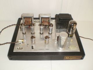 Magnavox Stereo Tube Amplifier 6bq5 Outputs
