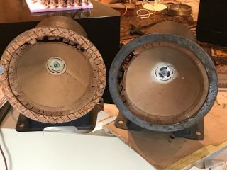 Rca/western Electric Field Coil Speakers Pair (for Horn,  Speaker,  Tube Amp)