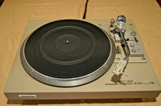 Pioneer Pl - 518 Automatic Return Turntable Sounds Great Direct Drive