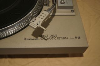 Pioneer PL - 518 Automatic Return Turntable SOUNDS GREAT Direct Drive 3