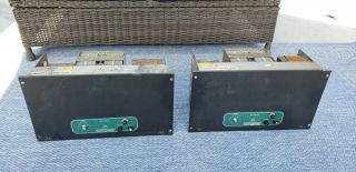 Pair Vintage Altec 1590b Power Mono Amplifiers