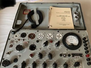 Tv - 7a/u Military Tube Tester And Calibrated By Dan Nelson April 2019
