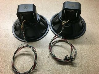Pair 12 In.  F12n Jensen / Western Electric Wide Range Field Coil Speakers.