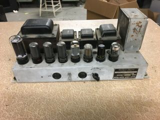Northern Western Electric Hr1 Tube Amplifier