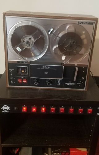 Sony Tc - 280 4 - Track Stereo Reel To Reel Tape Deck - Fully Serviced.