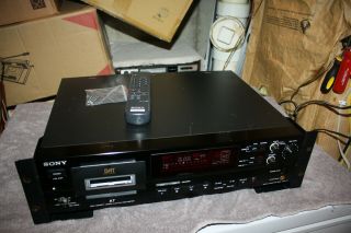 SONY DTC - A7 DAT DECK DIGITAL AUDIO TAPE - VIDEOS - WITH REMOTE AND RACK KIT 3