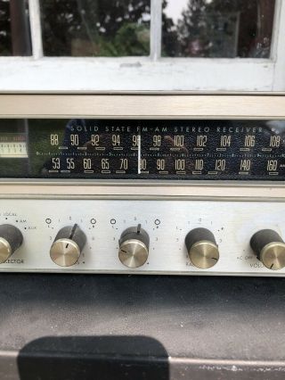 The Fisher 250 - T AM - FM Stereo Receiver BUT - STATIC 3