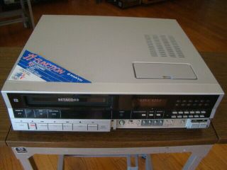 Sanyo Vcr 4650 Betacord Betamax Video Cassette Player/recorder