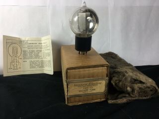 Western Electric 101 - D Vacuum Tube And Packaging