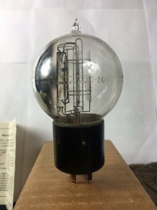 Western Electric 101 - d Vacuum Tube And Packaging 3