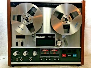 Teac A - 2300s Stereo Tape Deck Reel - To - Reel - See Video
