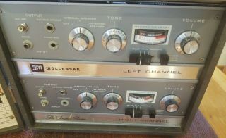 3M Wollensak Reel to Reel Tape Play / Record Stereo Tube Amps Stereophonic Tape 3